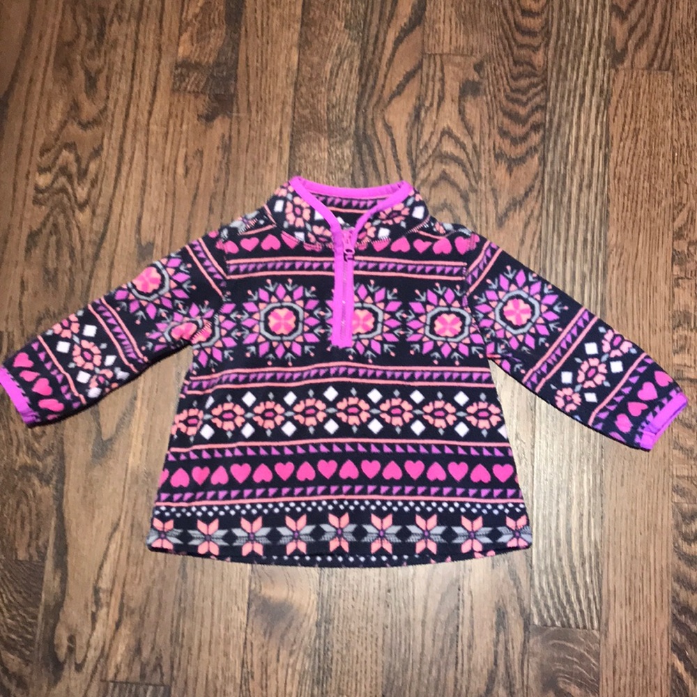 Fleece with zip
